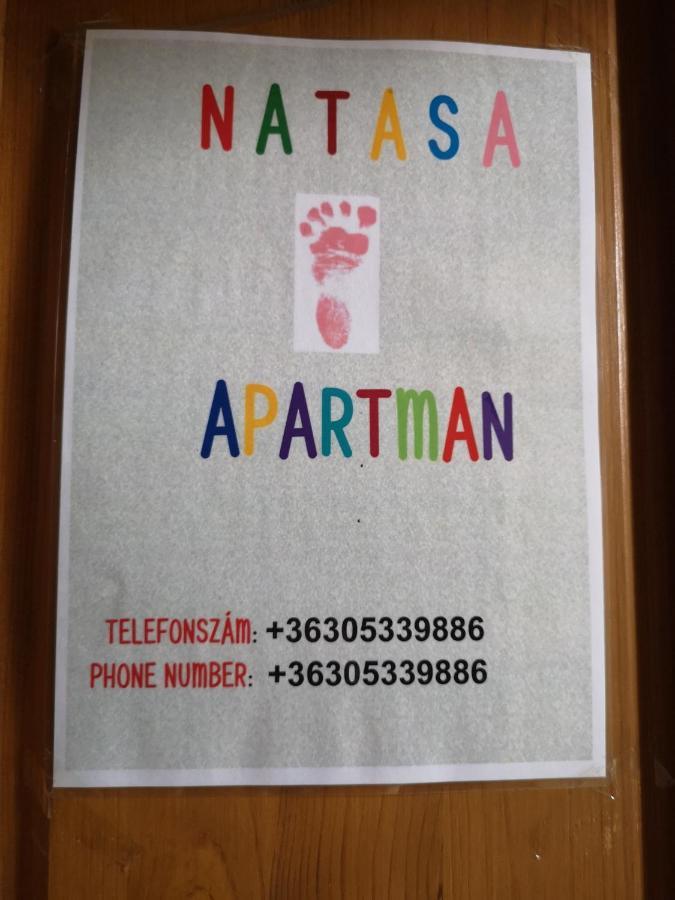 Natasa Apartman Орошхаза Экстерьер фото